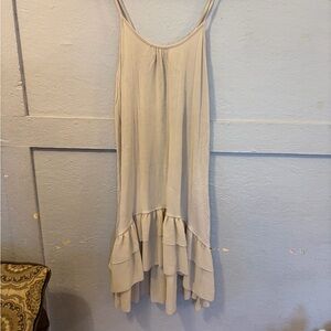 Grace & Lace Cream High Low Dress